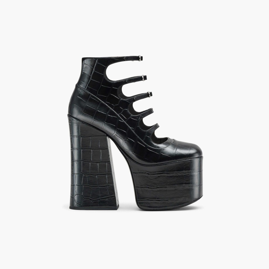 Chaussures Marc Jacobs | Bottines The Kiki En Relief Croco