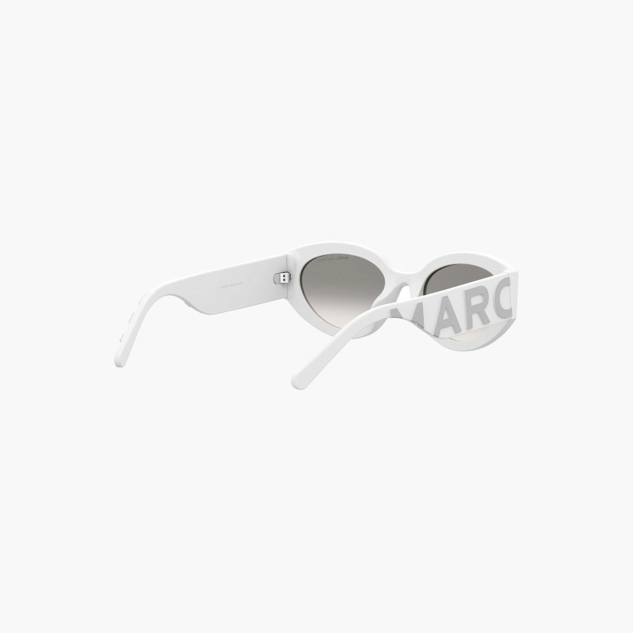 Accessoires Marc Jacobs | Les Lunettes De Soleil Ovales A Miroir