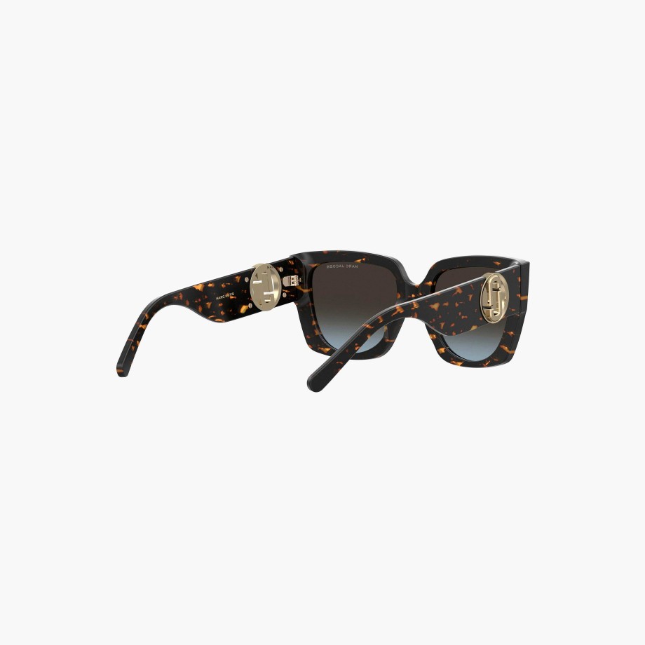 Accessoires Marc Jacobs | Les Lunettes De Soleil Carrees A Decoupes J Marc