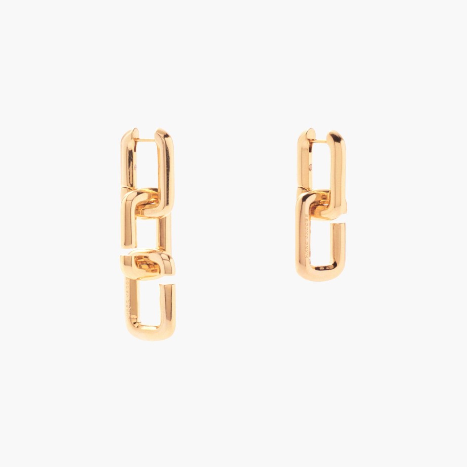 Bijoux Marc Jacobs | Les Boucles D'Oreilles A Maillons De Chaine J Marc