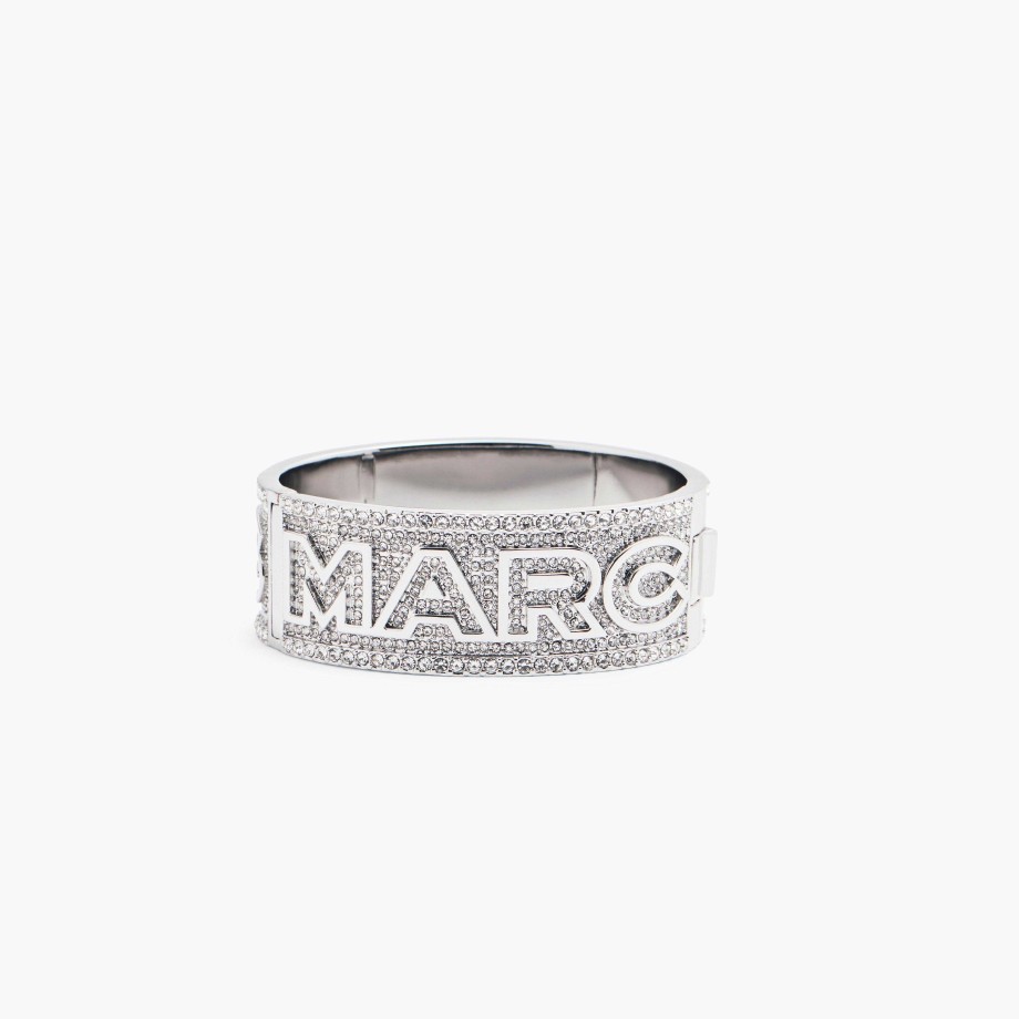 Pret A Porter Marc Jacobs | Le Bracelet Manchette Monogramme Pave