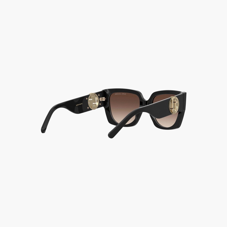 Accessoires Marc Jacobs | Les Lunettes De Soleil Carrees A Decoupes J Marc